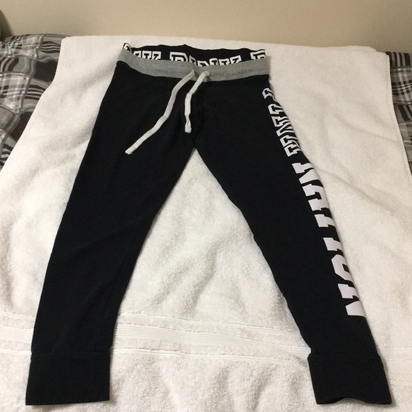 PINK Victoria's Secret Pants - VS PINK black yoga pants